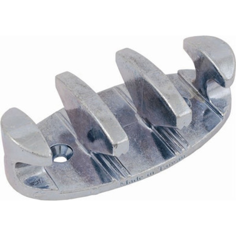Attwood 11951-6 Zig-Zag Rope Cleat – Zinc-Plated – 4 in.