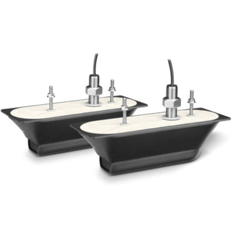 Garmin 010-01966-11 GT51M-THP SS TH Pair DownVu/SideVu 500W (CHIRP 260/455kHz) Trad. 600W (Mid CHIRP 80-160) Transducers – 12-Pin