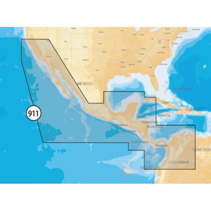 Navionics MSD/911P-2 Platinum+ – Mexico/Central America – microSD/SD