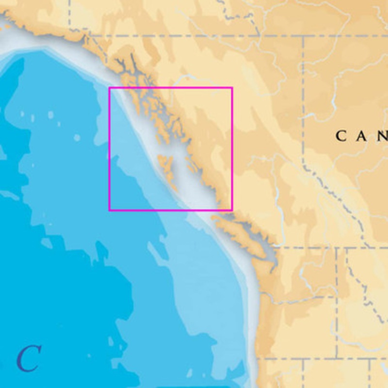 Navionics MSD/914P-2 Platinum+ – North BC & Baranof Island – microSD/SD