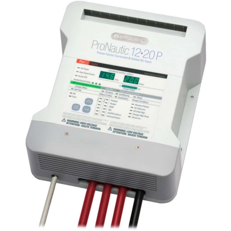 ProMariner 63120 ProNautic 1220P 3 Bank Battery Charger – 20 Amp