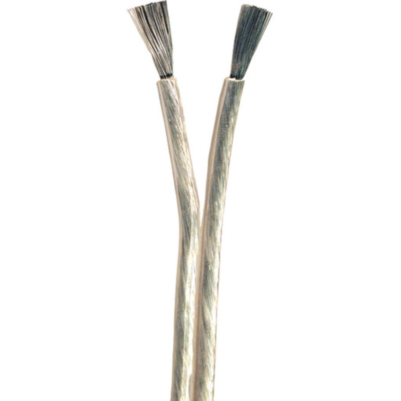 Ancor Super Flex Audio Cable – Clear – 16/2 AWG – 100′