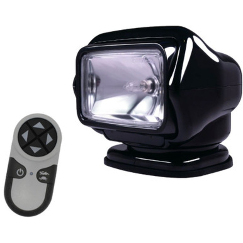 Golight HID Stryker Searchlight 12V w/ Wireless Handheld Remote – Black
