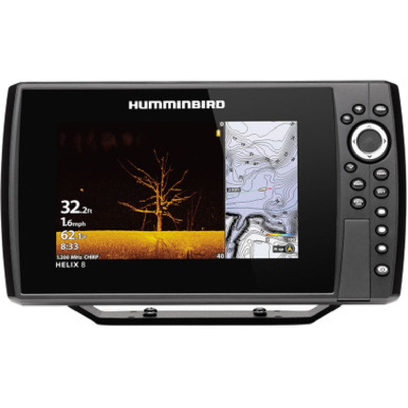 Humminbird HELIX 8 G3N – CHIRP MEGA DI Fishfinder/GPS Combo – Display Only