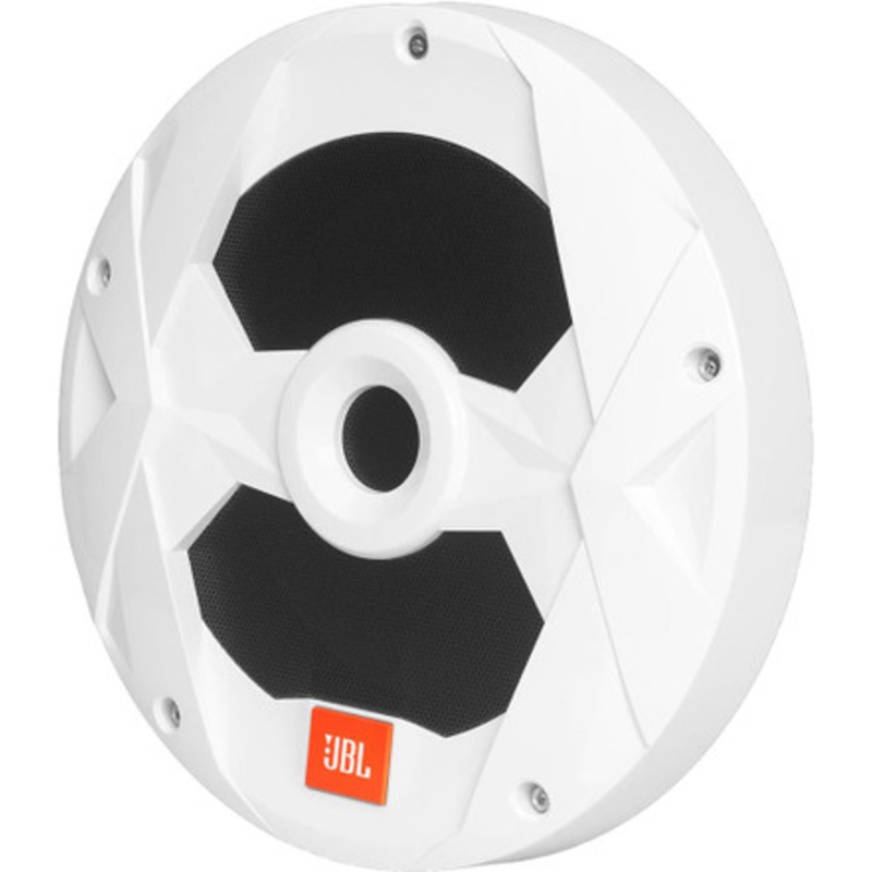 JBL MS10LW Club Series 10 750W Subwoofer – RGB Illuminated – White Grill
