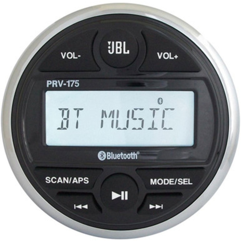 JBL PRV175 Gauge Style AM/FM/USB/Bluetooth Stereo