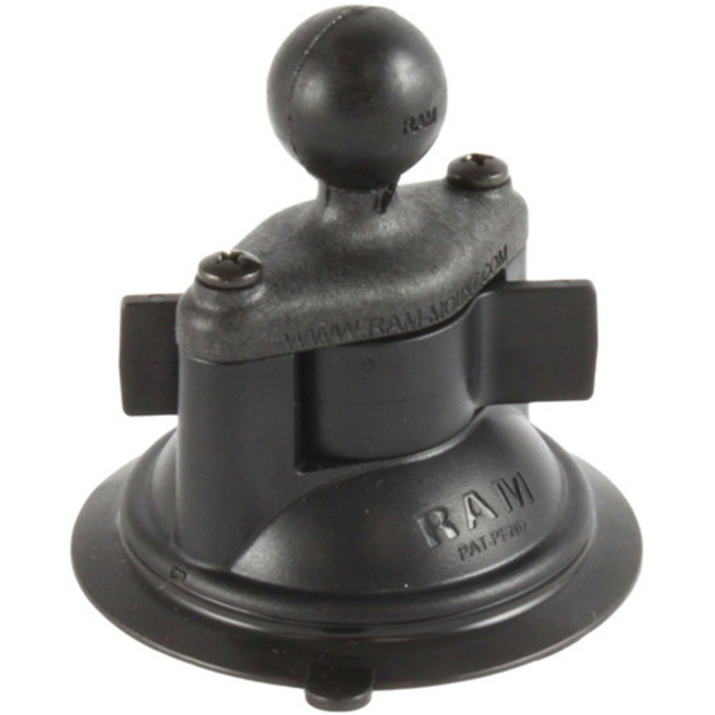 RAM Composite 3.25” Diameter Suction Cup Base w/ 1” Ball