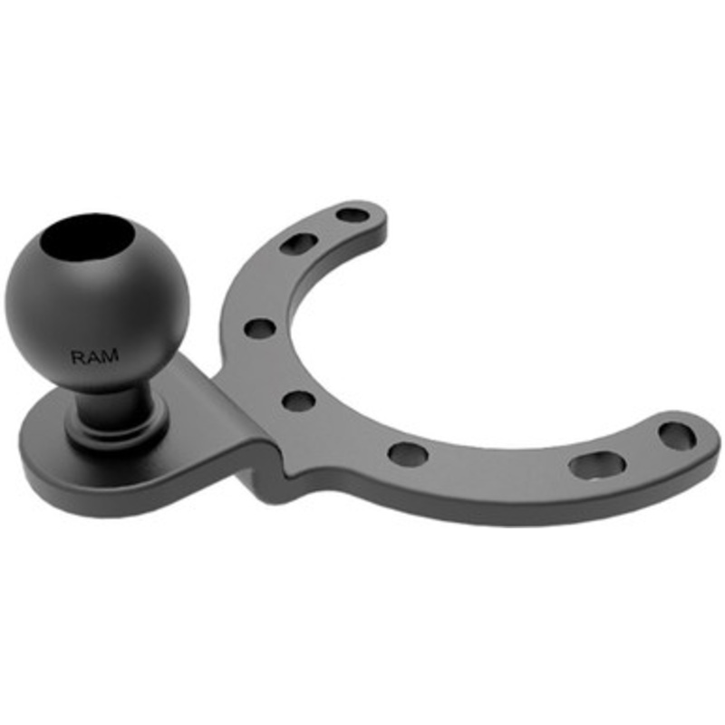 RAM Gas Tank Base with 1 Ball – Fits Honda, Suzuki, KTM, Yamaha and Victory Motorcycles