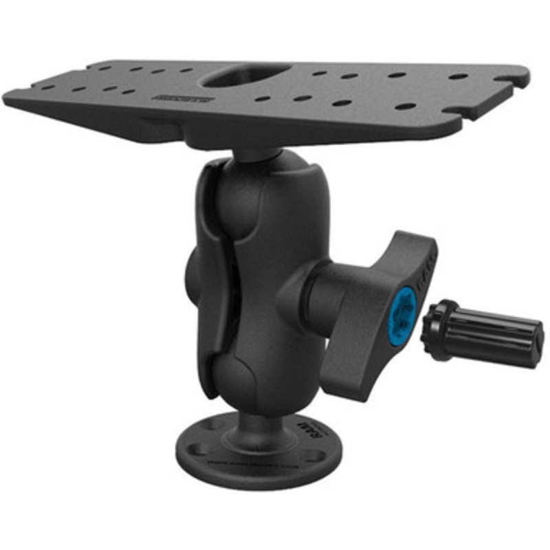 RAM Heavy Duty Marine Electronics Mount Kit – Short Arm – With Pin-Lock Security