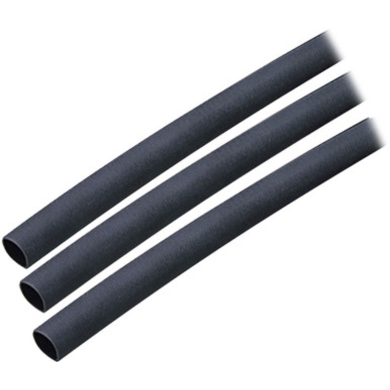 Ancor Adhesive Lined Heat Shrink Tubing (ALT) – 1/4 x 3 – 3 Pack – Black