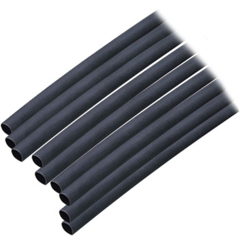 Ancor Adhesive Lined Heat Shrink Tubing (ALT) – 3/16 x 12 – 10 Pack – Black