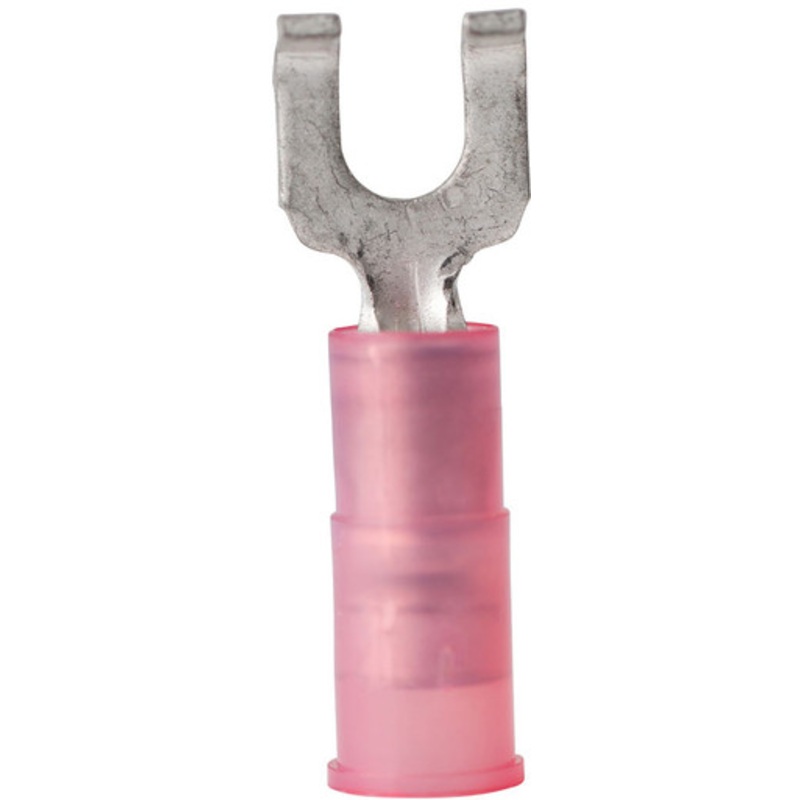 Ancor Nylon Flanged Spade Terminal – 22-18 AWG – #6 – 25 Pack