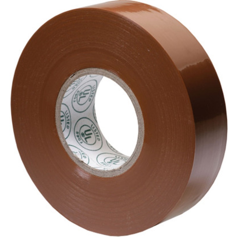 Ancor Premium Electrical Tape – 3/4” x 66′ – Brown