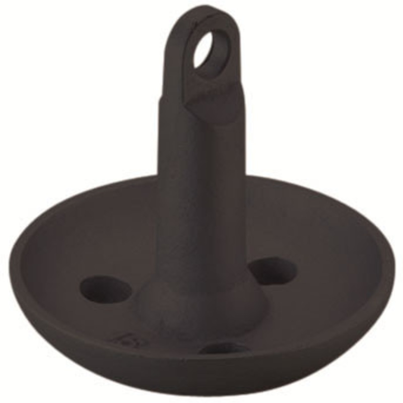 Attwood 9943B1 Mushroom Anchor – 15Lb – Black PVC Coated