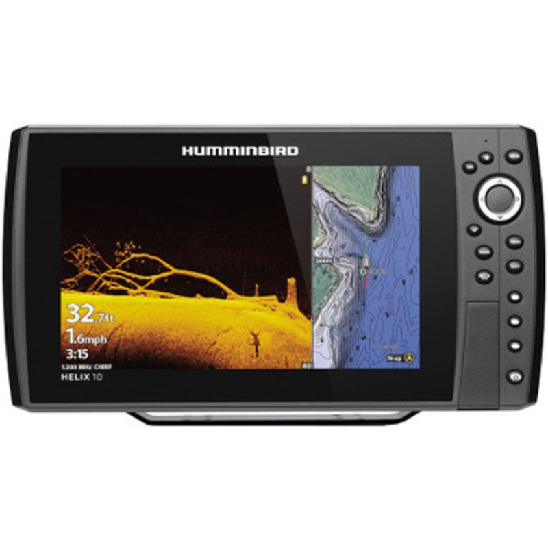 Humminbird HELIX 10 G3N – CHIRP MEGA DI Fishfinder/GPS Combo – Display Only