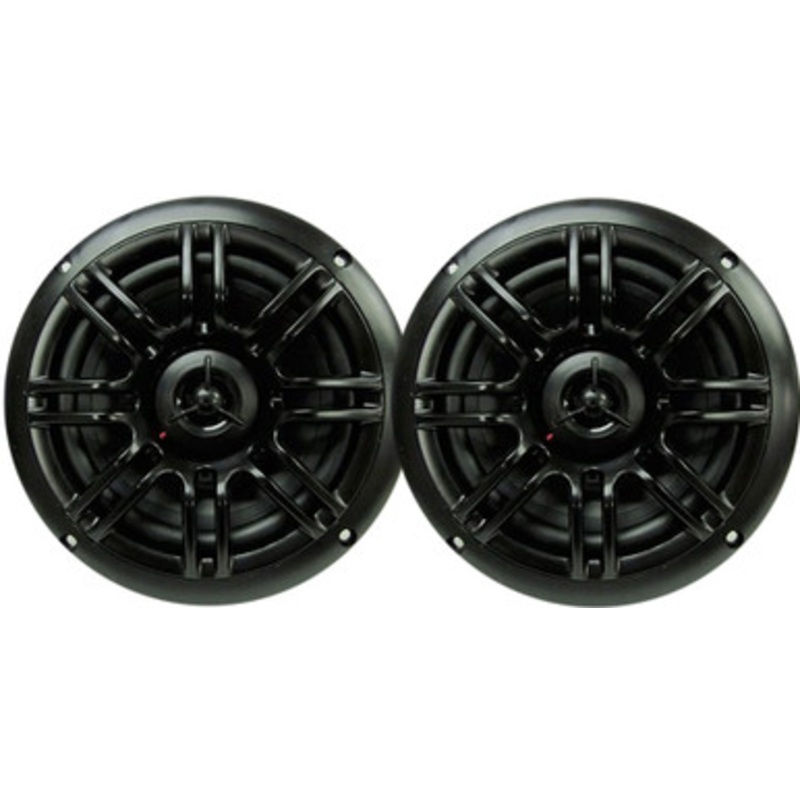 Milennia 2-Way Marine Speakers – 6.5” – 150W – Black