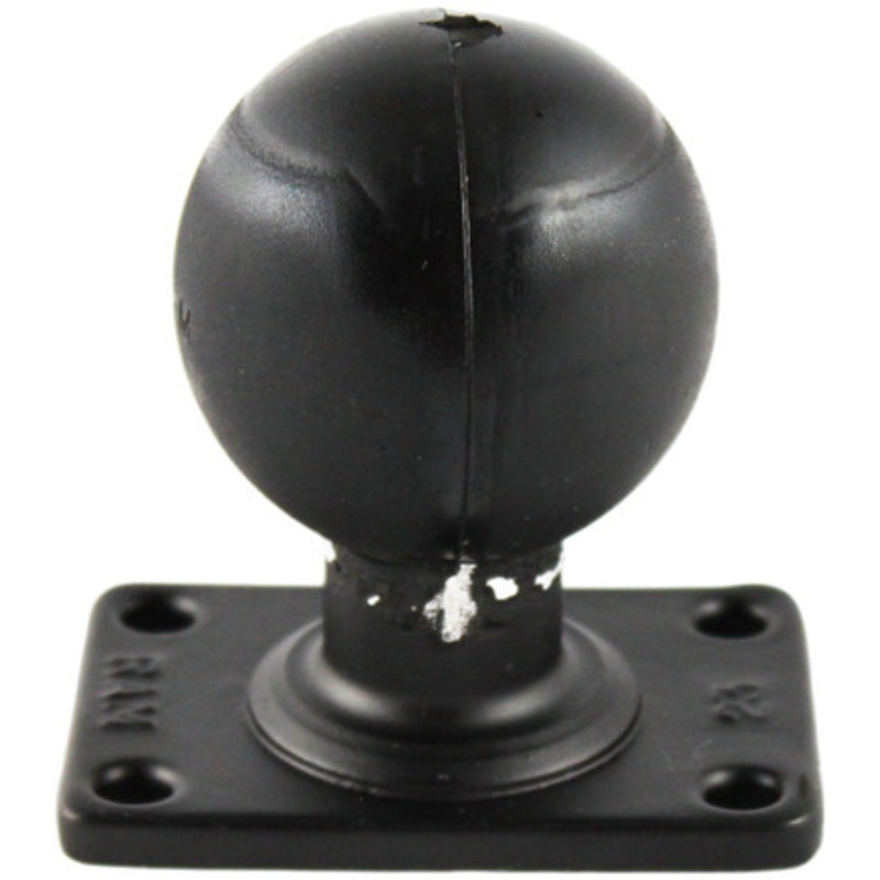 RAM Rectangle Base w/ 2.25” Ball – 2” x 3”