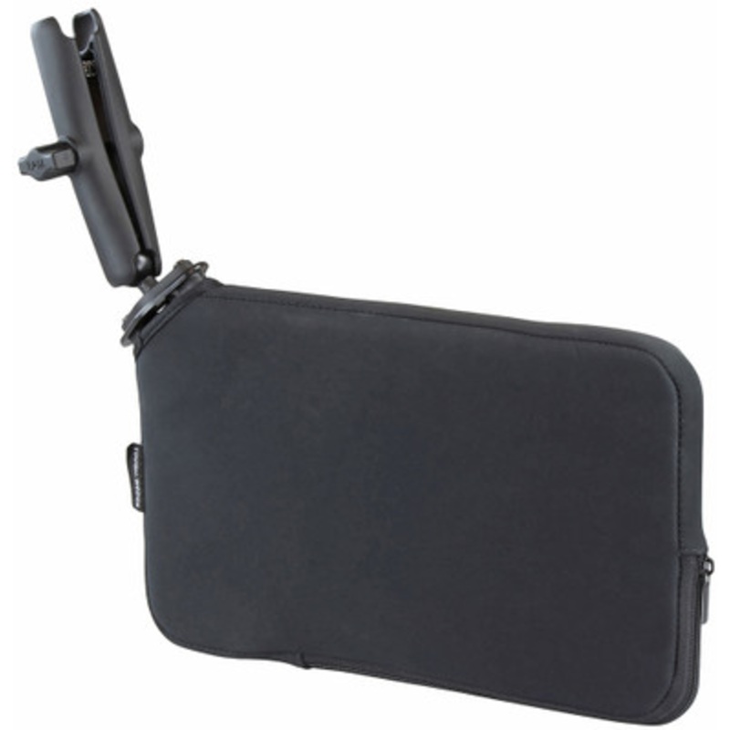 RAM Seat Tough-Wedge w/ 1 in. Ball Base – Long Double Socket Arm