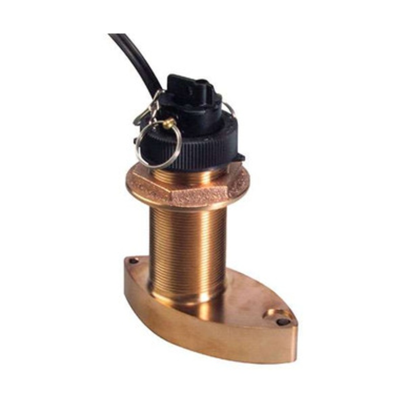 Raymarine B744V Bronze Thru Hull Triducer w/45′ Cable