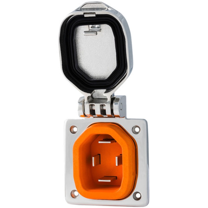 SmartPlug BM50S 50 Amp Boatside Inlet – Stainless Steel