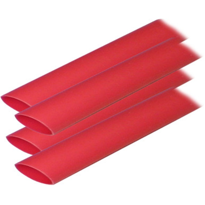 Ancor Adhesive Lined Heat Shrink Tubing (ALT) – 3/4 x 12 – 4 Pack – Red