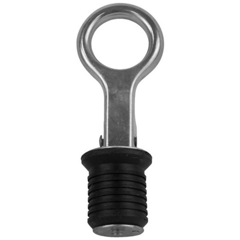 Attwood 7520A3 Stainless Steel Snap Handle Drain Plug – 1 in.
