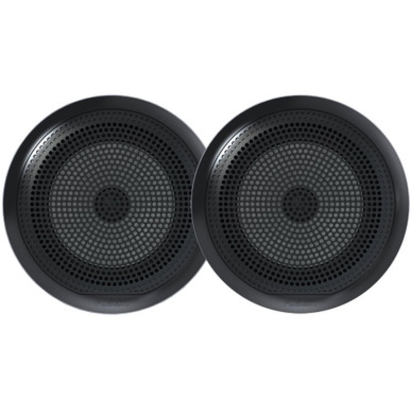 FUSION EL-F651B EL Series Full Range Shallow Mount Marine Speakers – 6.5 – Black
