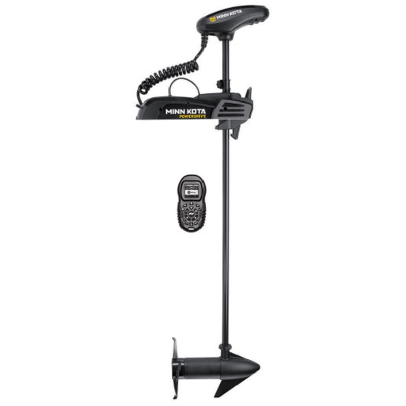 Minn Kota 1358744 PowerDrive 55 Trolling Motor w/ i-Pilot & Bluetooth – 12V-55lb-54in