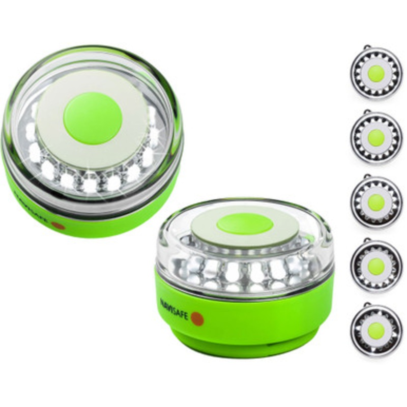 Navisafe Portable Navilight 360 Degree 2NM Rescue – Glow In The Dark – Green