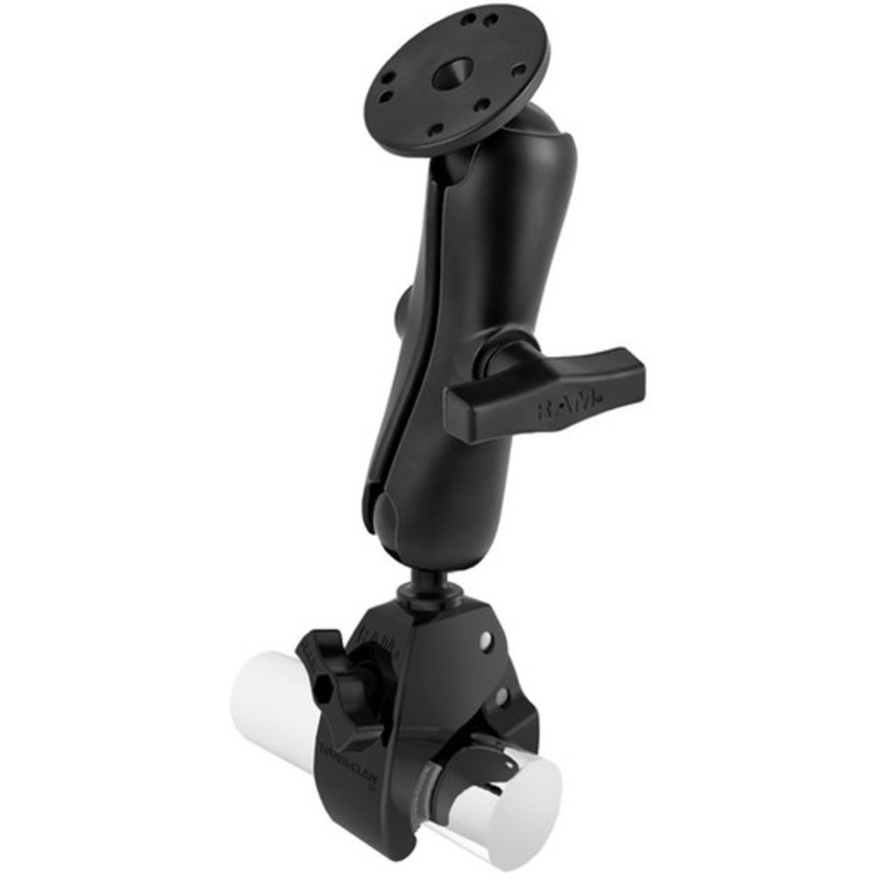 RAM Large Tough-Claw Base w/ Double Socket Arm & 1.5 Round Base Adapter
