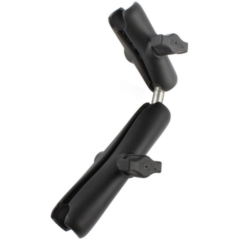 RAM Standard Double Socket Arm, Long Double Socket Arm & Double Ball Adapter f/ 1 Balls