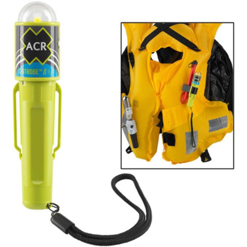 ACR 3964.1 C-Strobe H2O – Water Activated LED PFD Emergency Strobe w/ Clip