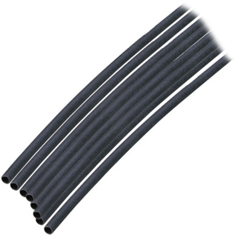 Ancor Adhesive Lined Heat Shrink Tubing (ALT) – 1/8 x 6 – 10 Pack – Black