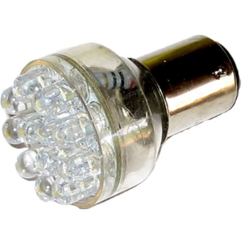Ancor LED Double Contact Bayonet Bulb – White – 12V