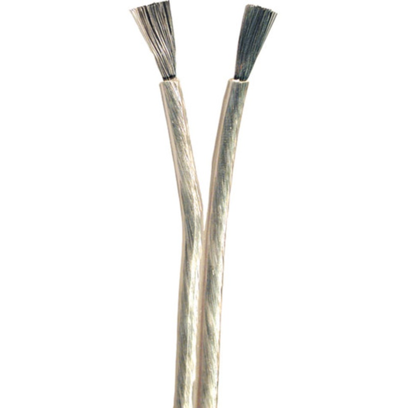 Ancor Super Flex Audio Cable – Clear – 14/2 AWG – 100′