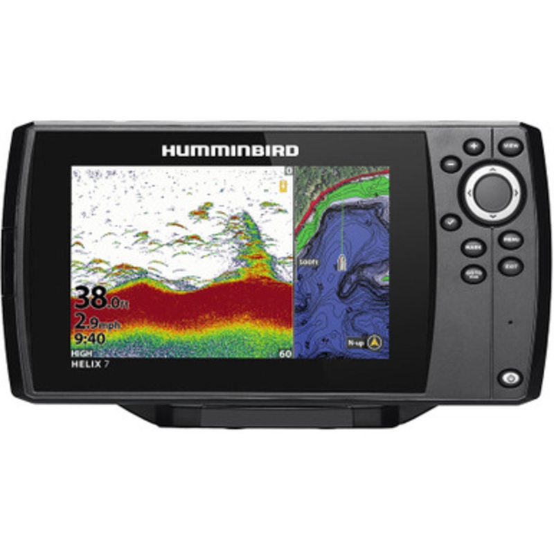 Humminbird HELIX 7 G3 – CHIRP Fishfinder/GPS Combo w/ Transom Mount Transducer