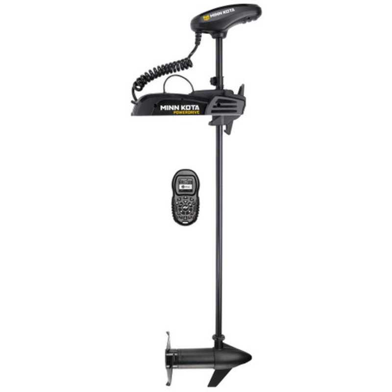 Minn Kota 1358749 PowerDrive 55/US2 Trolling Motor w/ i-Pilot & Bluetooth – 12V-55lb-54in