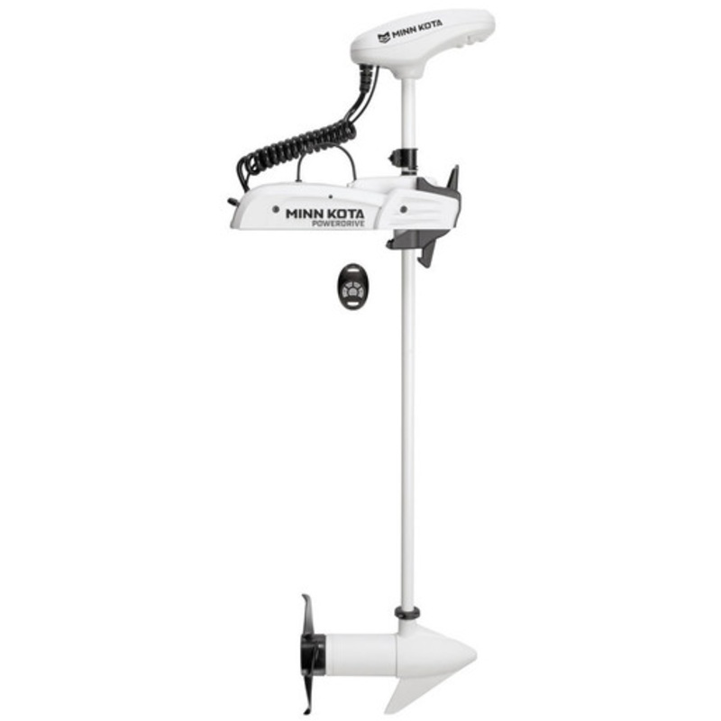 Minn Kota 1363558 Riptide PowerDrive 55/CP Trolling Motor w/ CoPilot & Bluetooth – 12V-55lb-48in