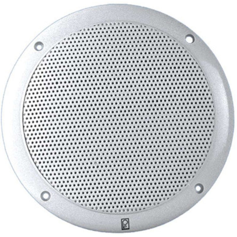 Poly-Planar MA4056 Performance Two-Way Round Speaker Pair – White