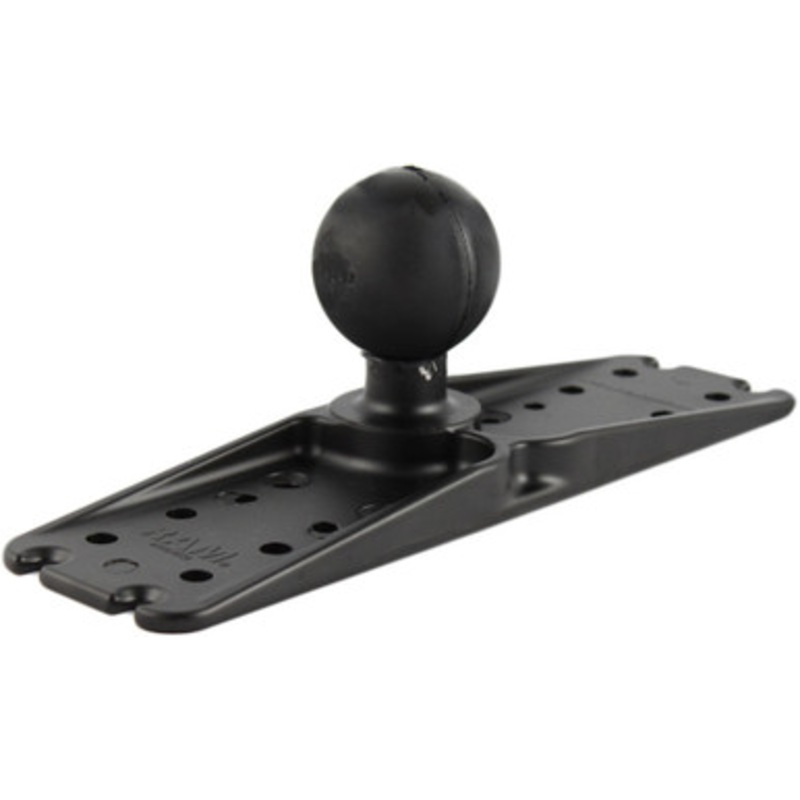 RAM 11” x 3” Rectangle Universal Electronics Base w/ 2.25” Ball