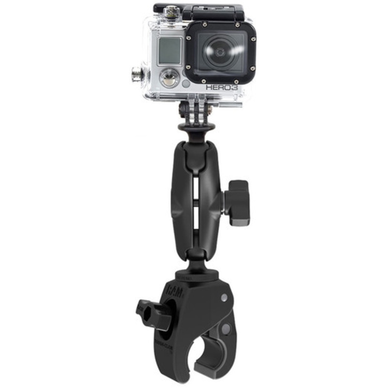 RAM Small Tough-Claw Mount – Includes Custom GoPro Hero Adapter