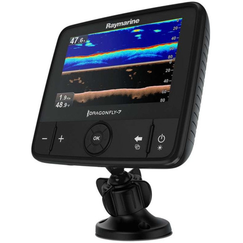 Raymarine E70320 Dragonfly 7 PRO w/ Transom Mount Transducer – No Chart