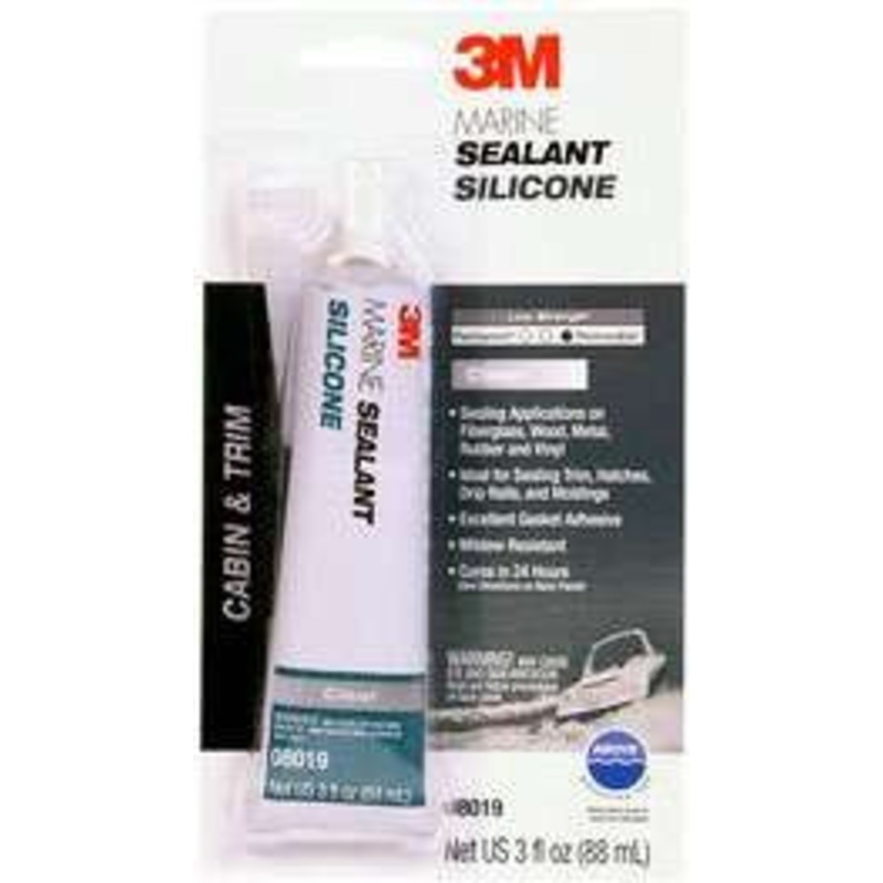 3M Marine Mildew Resistant Silicone Sealant – Clear