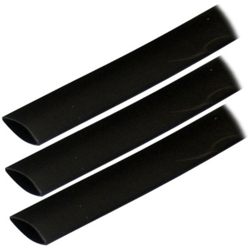 Ancor Adhesive Lined Heat Shrink Tubing (ALT) – 3/4 x 3 – 3 Pack – Black