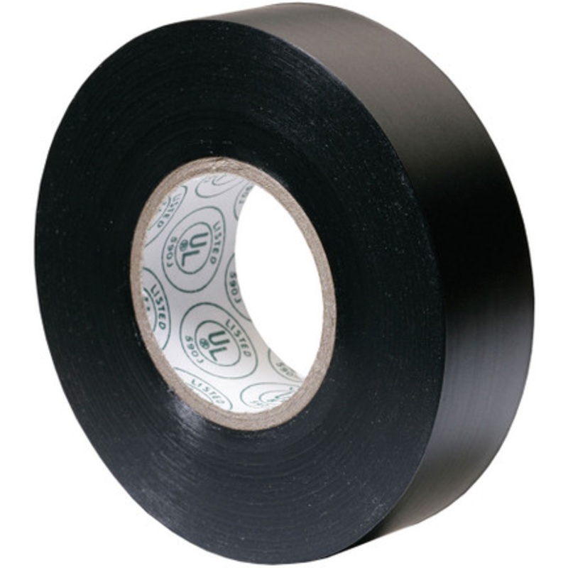 Ancor Premium Electrical Tape – 3/4” x 66′ – Black