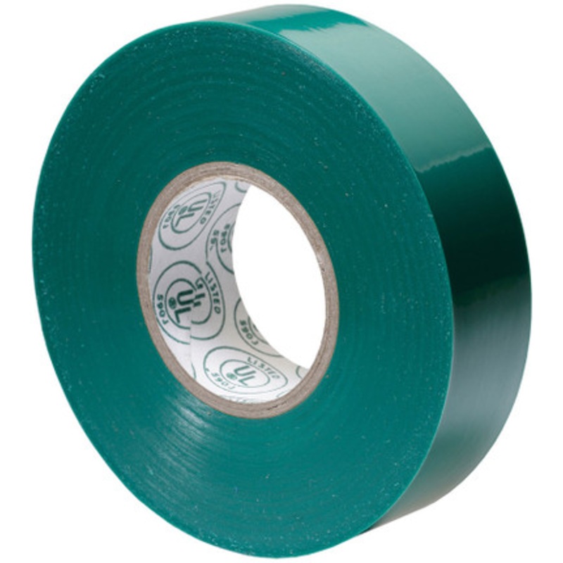 Ancor Premium Electrical Tape – 3/4” x 66′ – Green