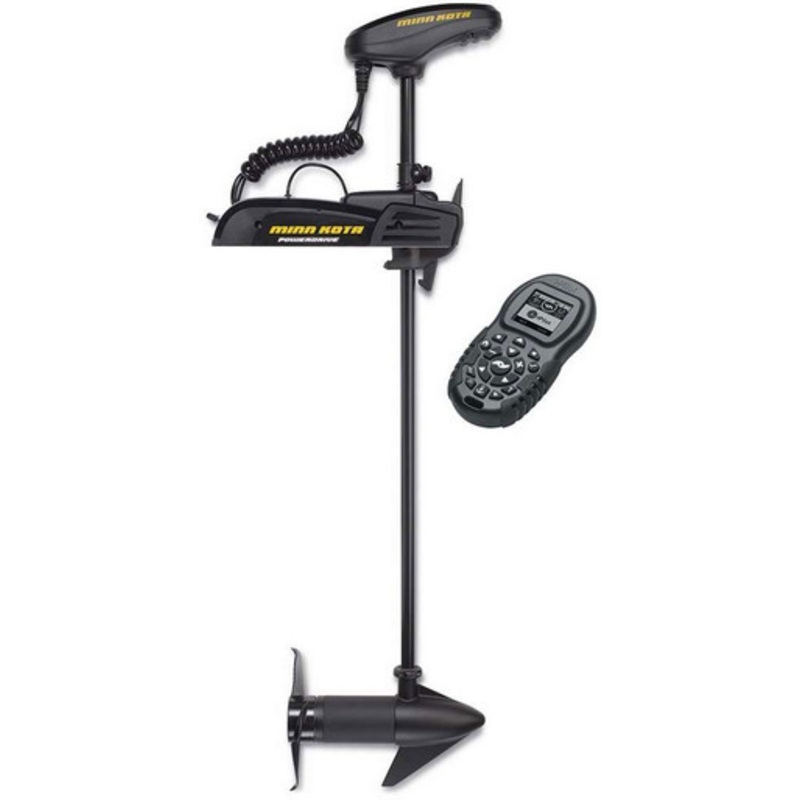 Minn Kota 1358743 PowerDrive 55 Trolling Motor w/ i-Pilot & Bluetooth – 12V-55lb-48in