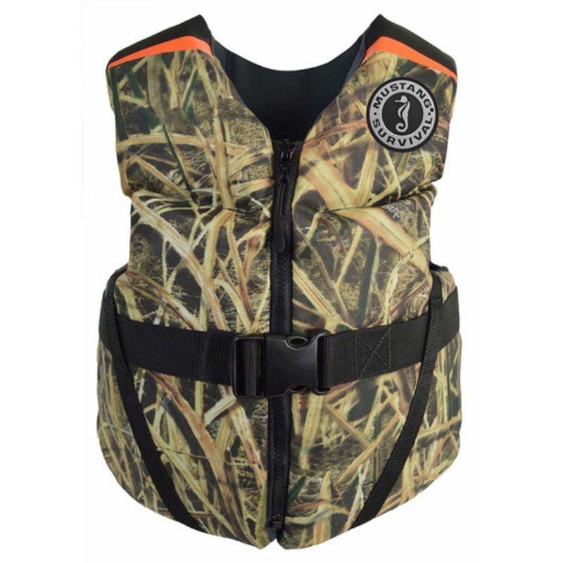 Mustang REV Youth PFD Vest – Mossy Oak
