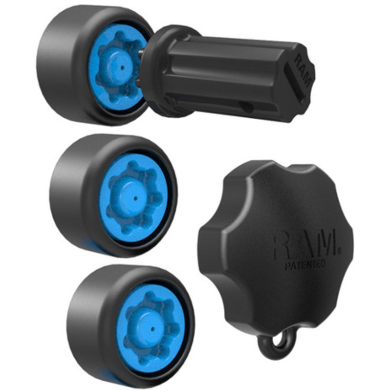 RAM Pin-Lock Security Kit – Fits Single Swing Arm and Gimbal Mount