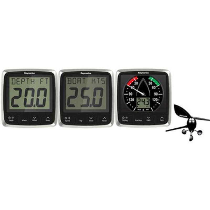 Raymarine i50/i60 Wind/Speed/Depth System Package